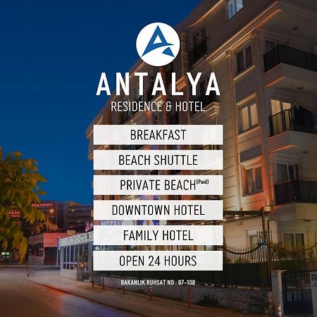 Antalya Residence Hotel Kültér fotó